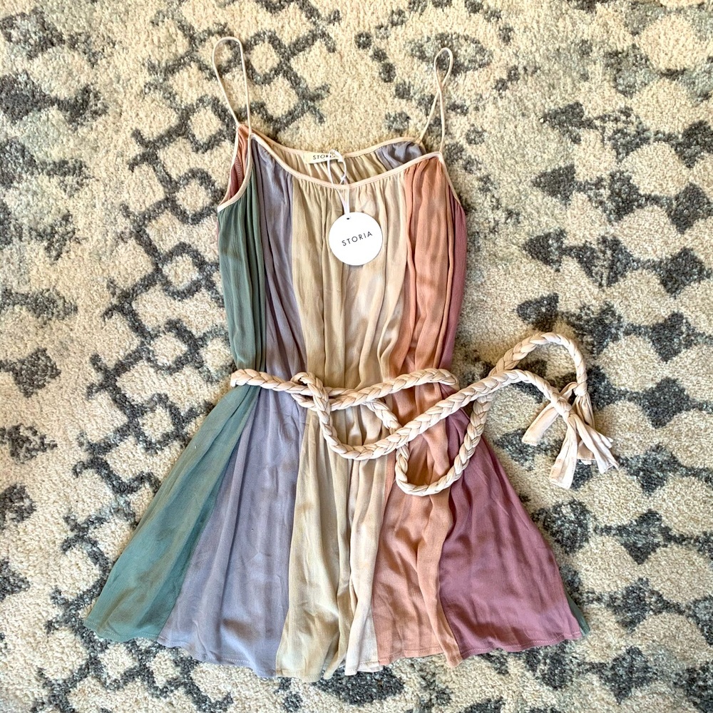 Pastel mini dress
